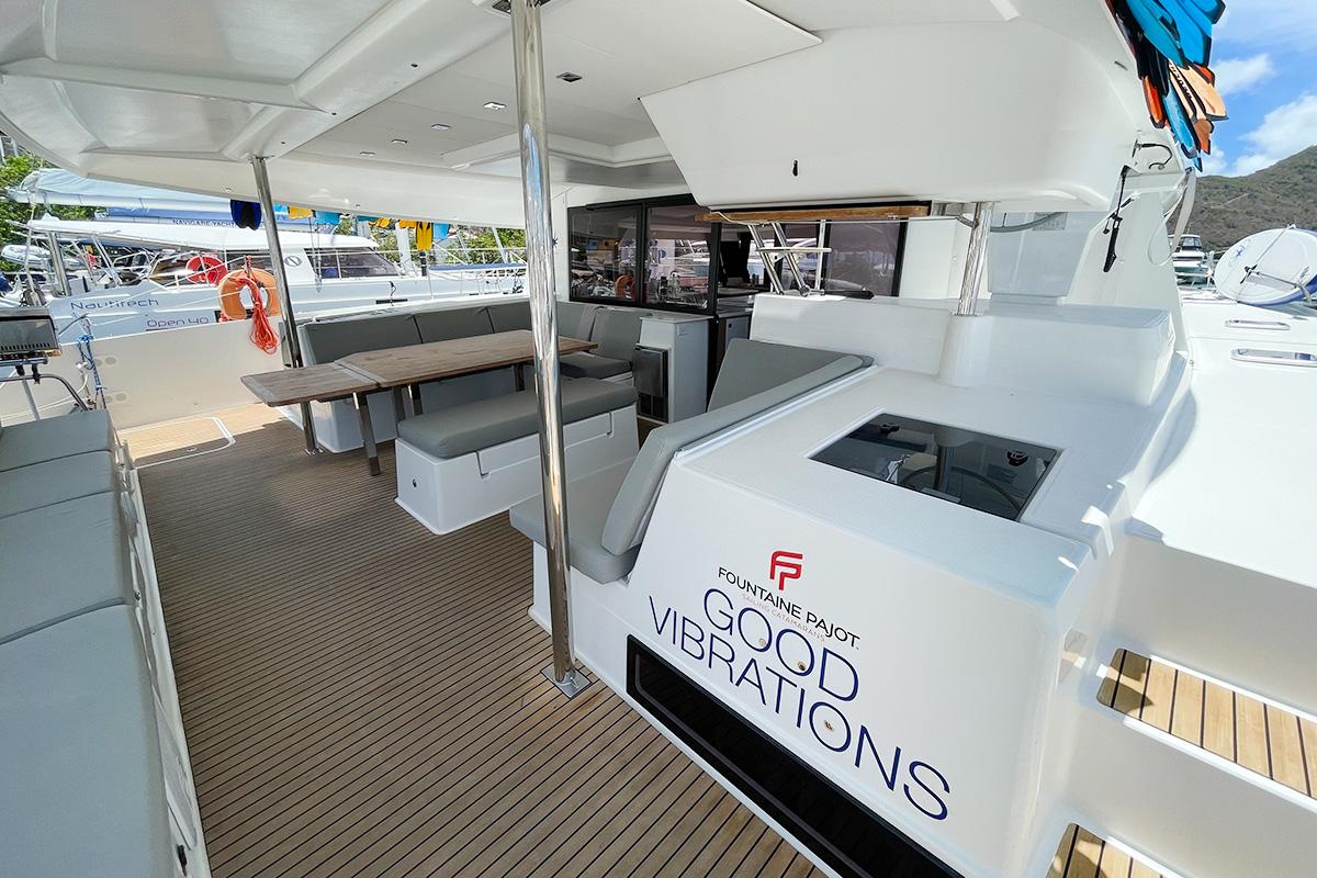 Book Fountaine Pajot Saba 50 - 6 cab Catamaran for bareboat charter in BVI, Tortola, Nanny Cay Marina, British Virgin Islands with TripYacht!, picture 7