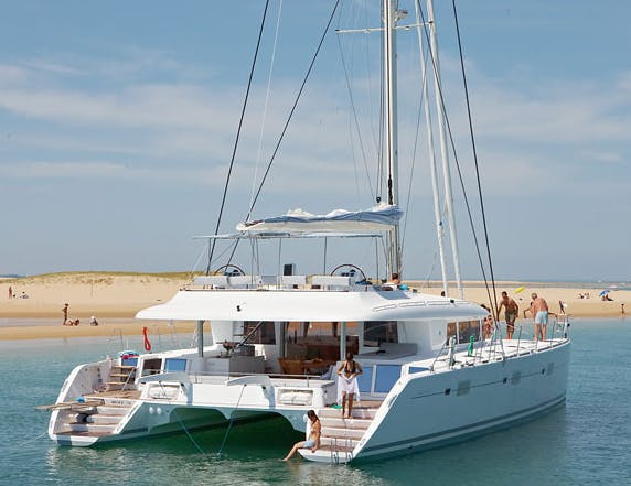 Book Lagoon 620 Catamaran for bareboat charter in Athens, Alimos marina, Athens area/Saronic/Peloponese, Greece with TripYacht!, picture 1