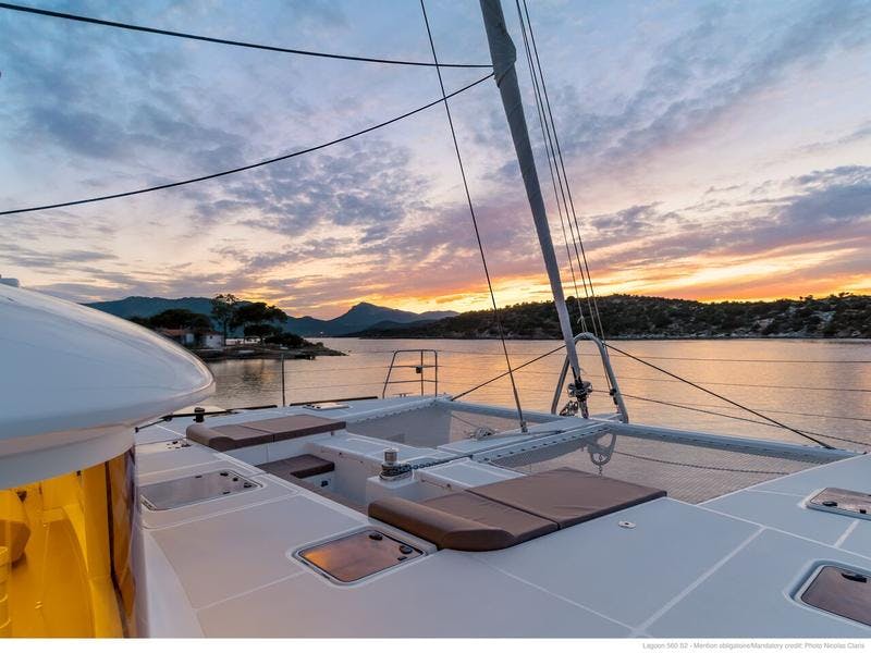 Book Lagoon 560 - 5 + 2 cab. Catamaran for bareboat charter in Athens, Alimos marina, Athens area/Saronic/Peloponese, Greece with TripYacht!, picture 9