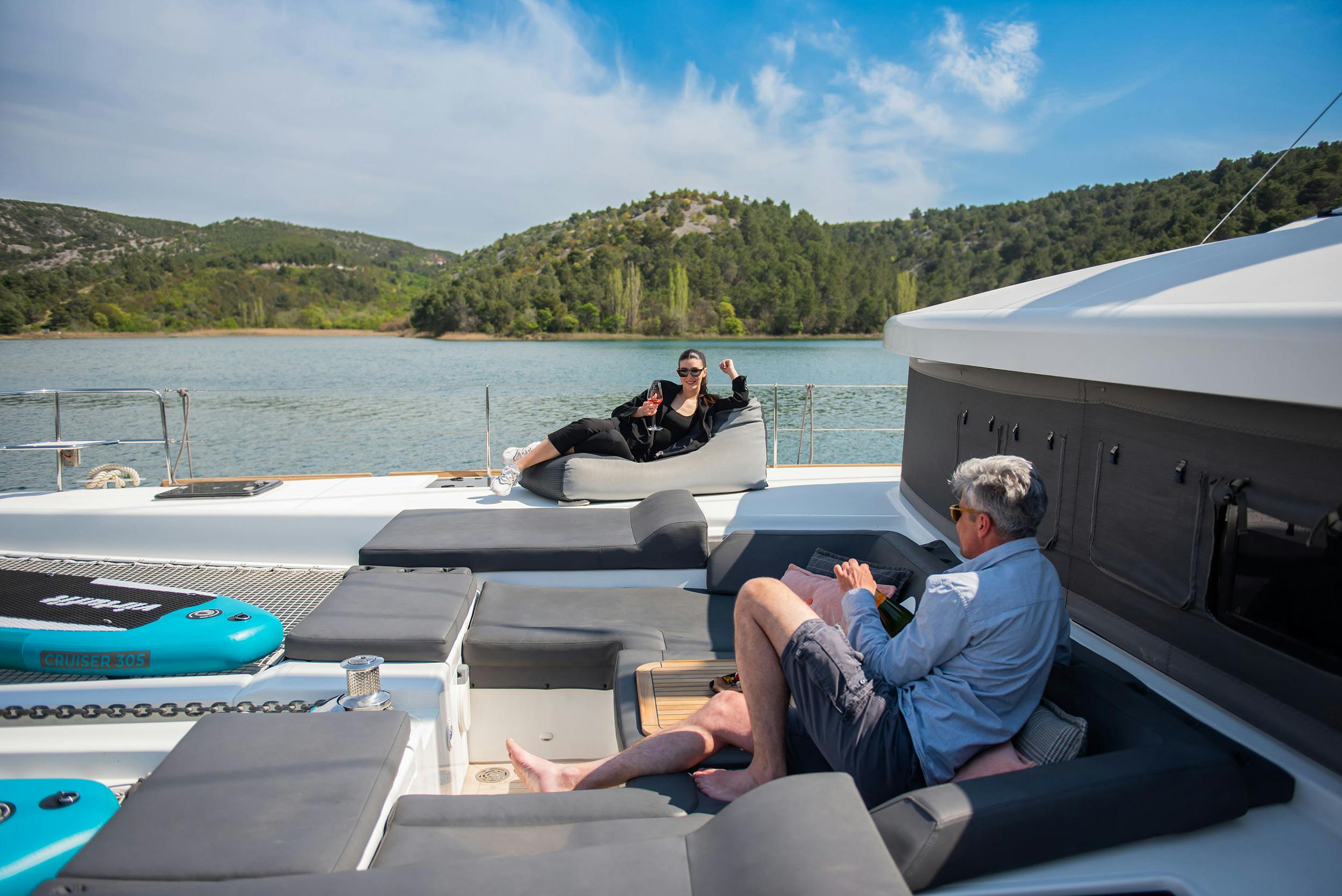 Book Lagoon 52 - 6 cab. Catamaran for bareboat charter in ACI Marina Skradin, Šibenik region, Croatia with TripYacht!, picture 4