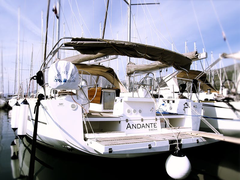 Book Dufour 500 GL - 5 cab. Sailing yacht for bareboat charter in Marina Frapa, Rogoznica, Šibenik region, Croatia with TripYacht!, picture 3