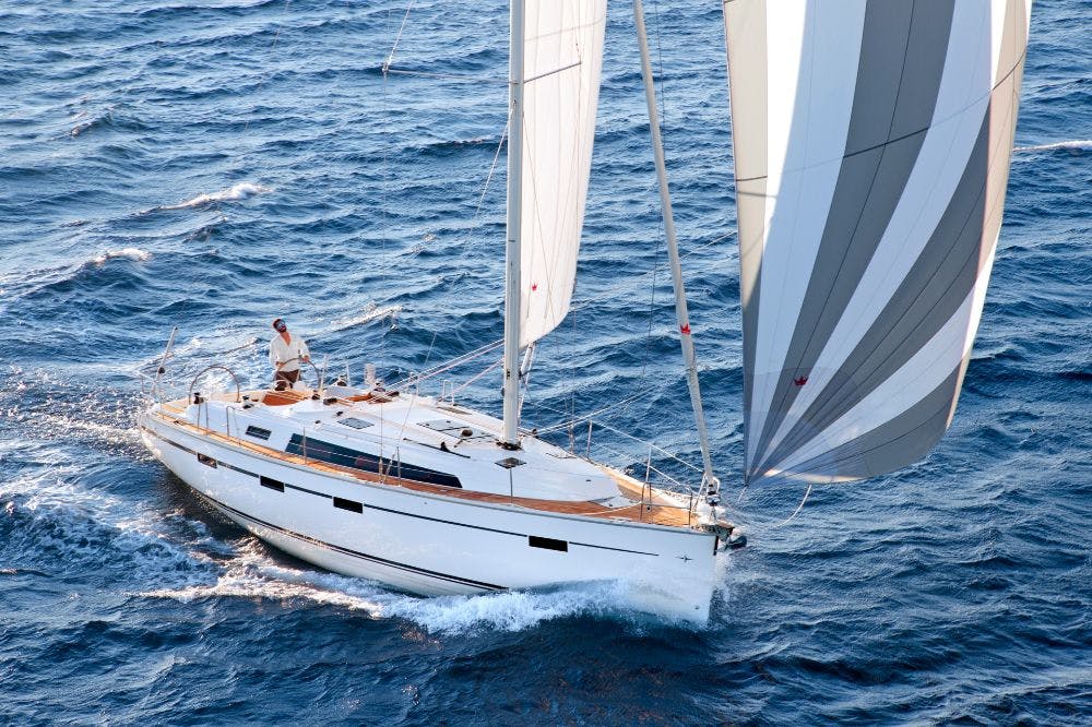 Book Bavaria Cruiser 41 - 3 cab. Sailing yacht for bareboat charter in Rhodes, Mandraki Port, Dodecanese, Greece with TripYacht!, picture 3