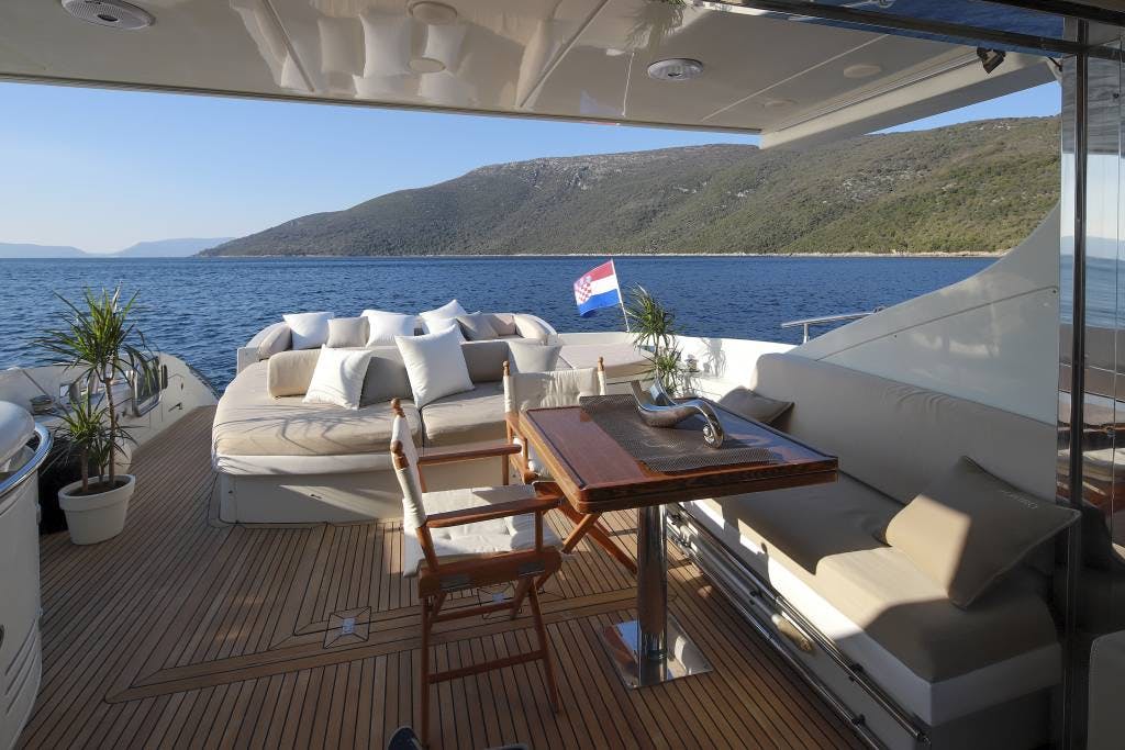 Book Azimut 68 - 3 + 1 cab. Luxury motor yacht for bareboat charter in ACI Marina Split, Split region, Croatia with TripYacht!, picture 14
