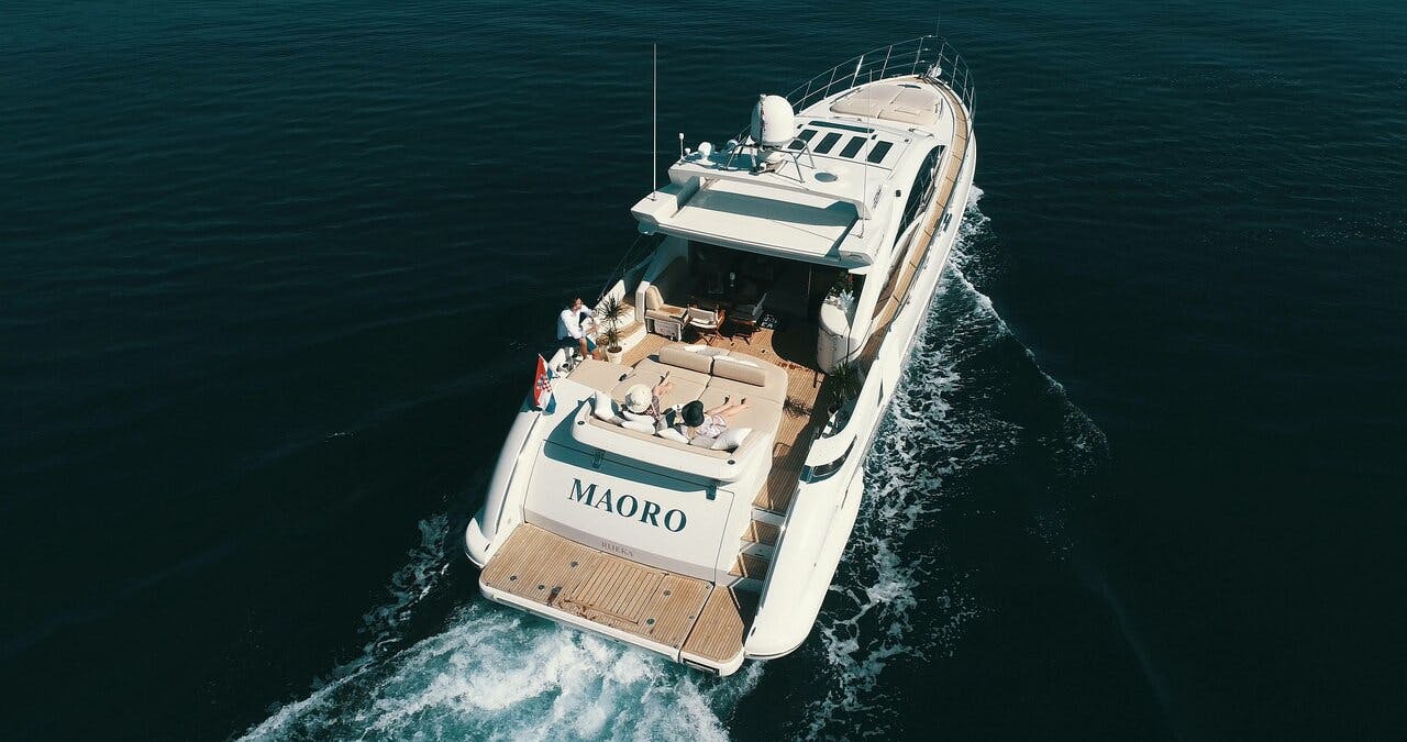 Book Azimut 68 - 3 + 1 cab. Luxury motor yacht for bareboat charter in ACI Marina Split, Split region, Croatia with TripYacht!, picture 1