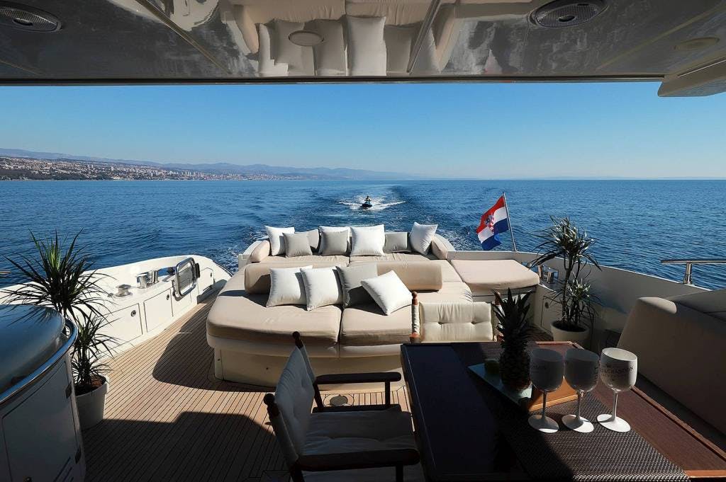 Book Azimut 68 - 3 + 1 cab. Luxury motor yacht for bareboat charter in ACI Marina Split, Split region, Croatia with TripYacht!, picture 13