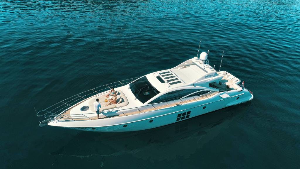 Book Azimut 68 - 3 + 1 cab. Luxury motor yacht for bareboat charter in ACI Marina Split, Split region, Croatia with TripYacht!, picture 9