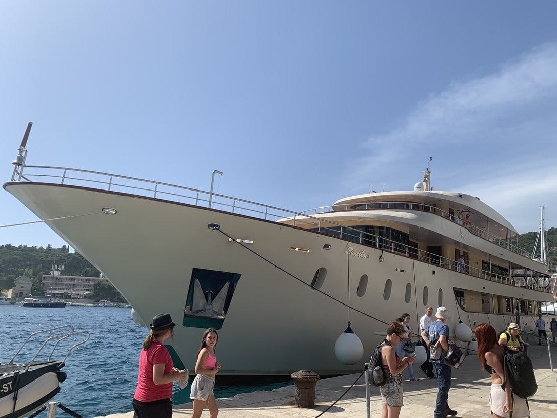 Book Swallow Luxury motor yacht for bareboat charter in Split Harbour, Split region, Croatia with TripYacht!, picture 2