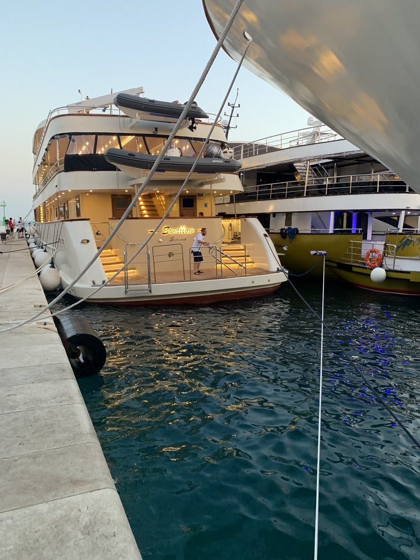 Book Swallow Luxury motor yacht for bareboat charter in Split Harbour, Split region, Croatia with TripYacht!, picture 3