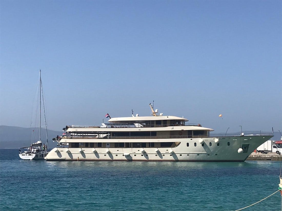 Book Swallow Luxury motor yacht for bareboat charter in Split Harbour, Split region, Croatia with TripYacht!, picture 1