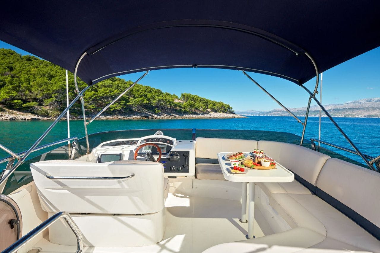 Book Princess 42 Fly Motor yacht for bareboat charter in Marina Lav - Podstrana, Split region, Croatia with TripYacht!, picture 9