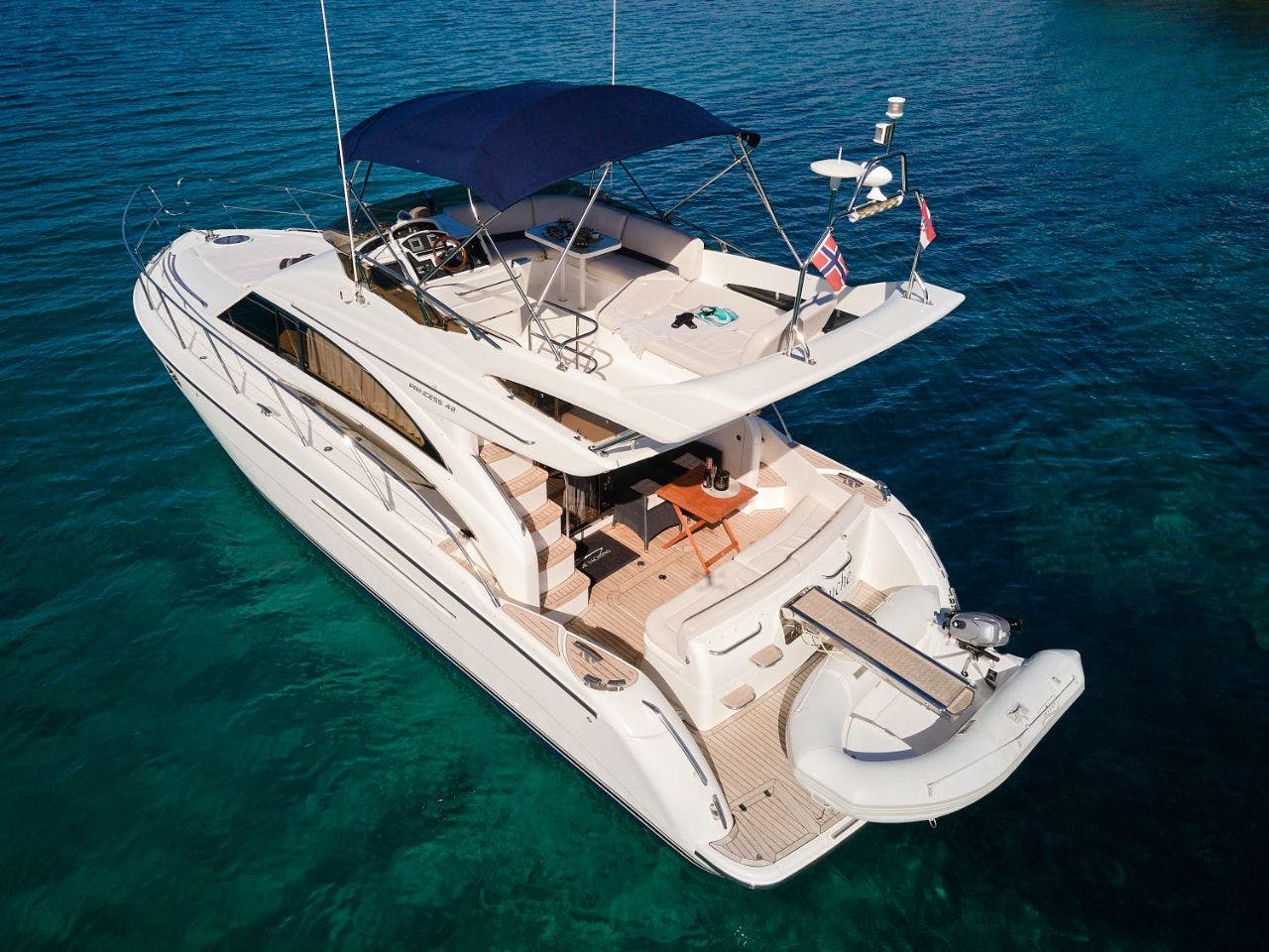 Book Princess 42 Fly Motor yacht for bareboat charter in Marina Lav - Podstrana, Split region, Croatia with TripYacht!, picture 31
