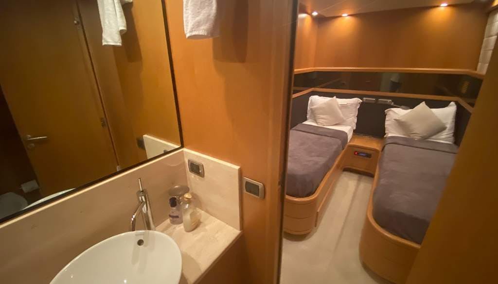 Book San Lorenzo 72 Luxury motor yacht for bareboat charter in Dubai, D-Marin Business Bay Marina, Dubai, United Arab Emirates with TripYacht!, picture 13
