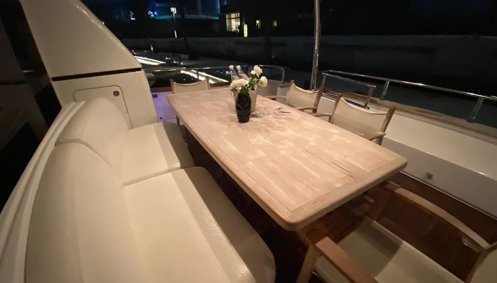 Book San Lorenzo 72 Luxury motor yacht for bareboat charter in Dubai, D-Marin Business Bay Marina, Dubai, United Arab Emirates with TripYacht!, picture 5